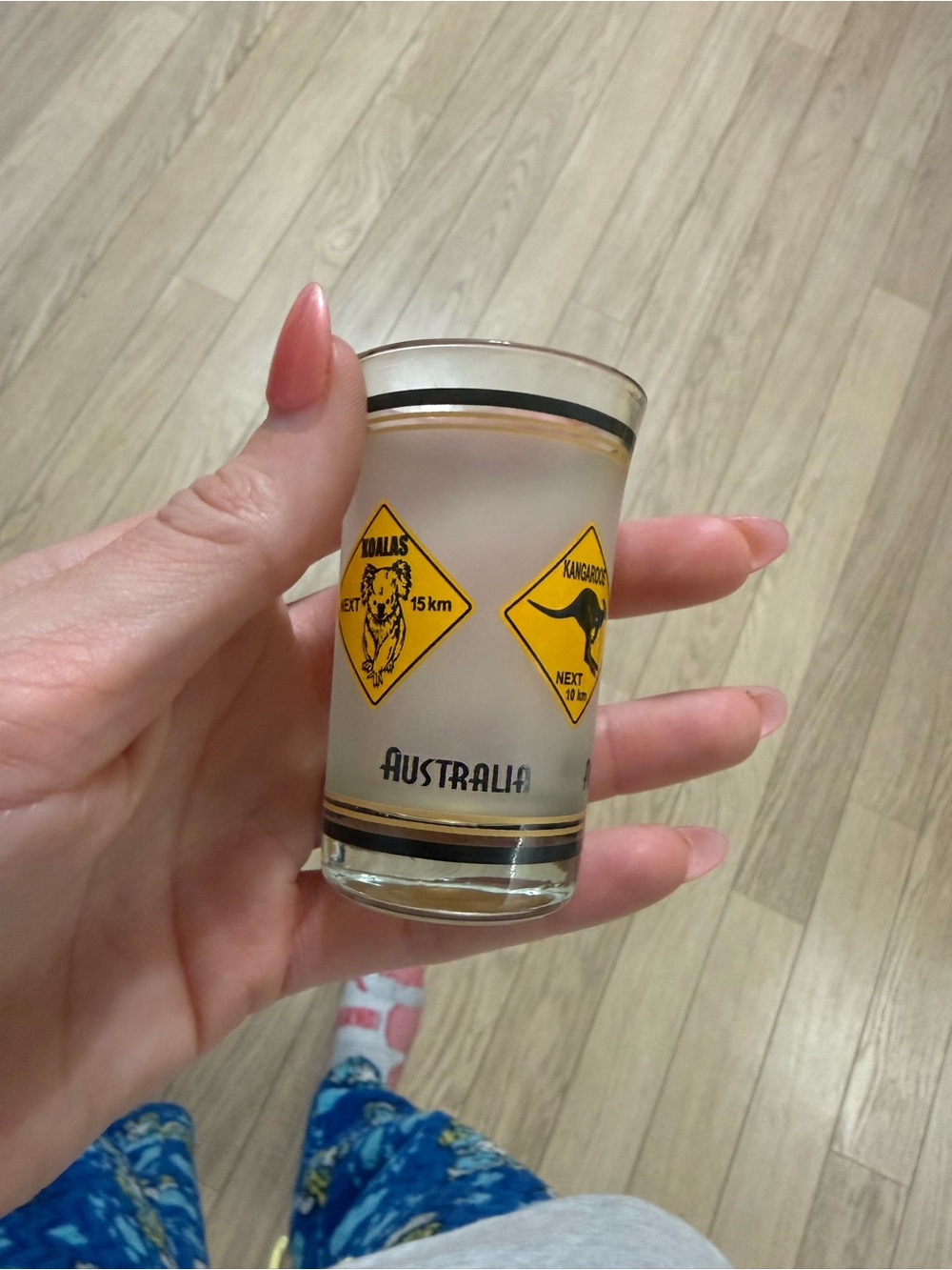 Australia koala shot glass
